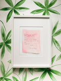 Letter From Marilyn - Giclee Print of an Original Watercolor Painting