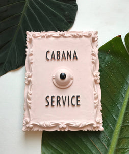 Cabana Service Button - Ringing Version