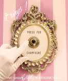 Press For Champagne Button - Ringing Version