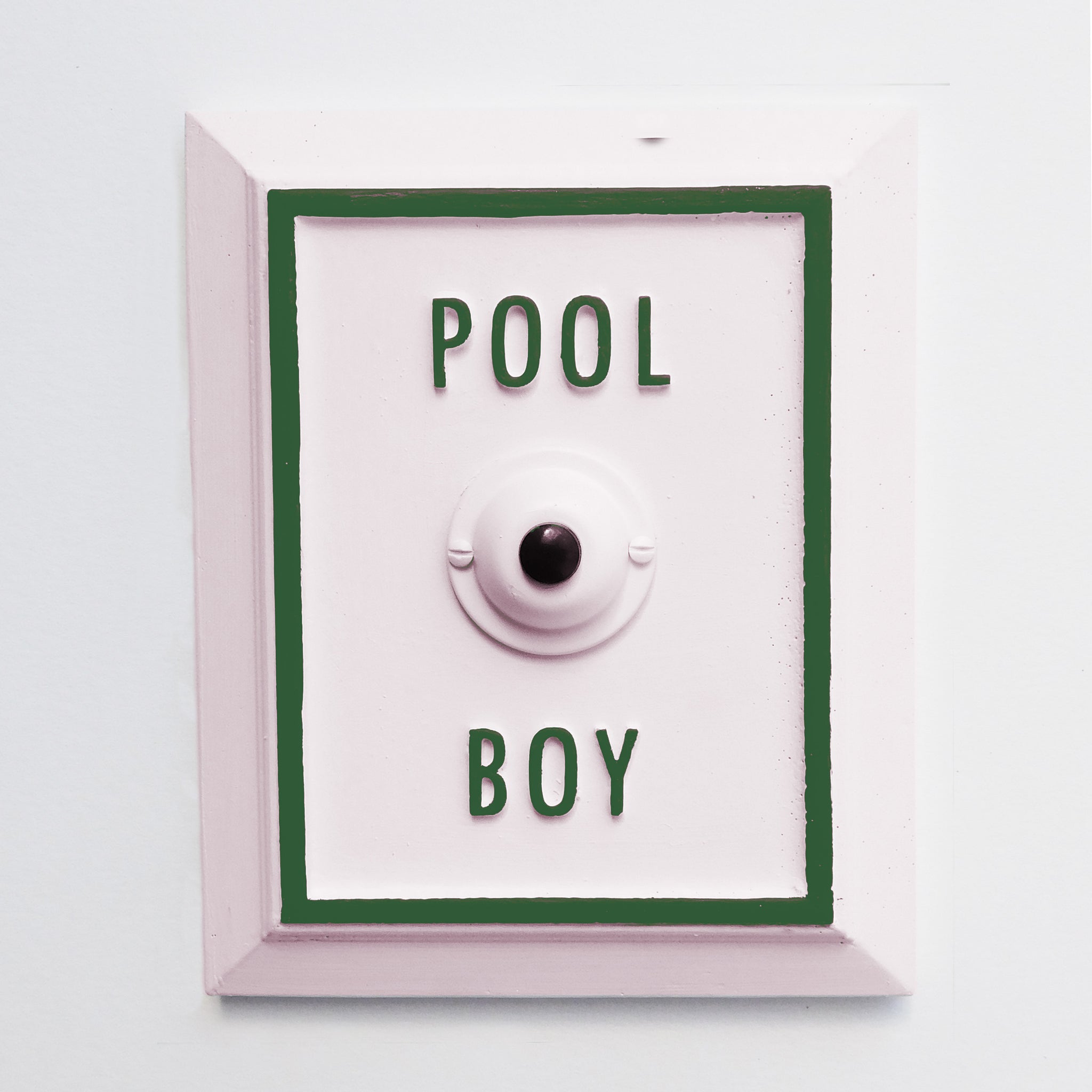 Pool Boy Button by Lisa Golightly